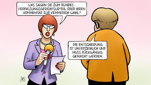 Merkel und BVerfG