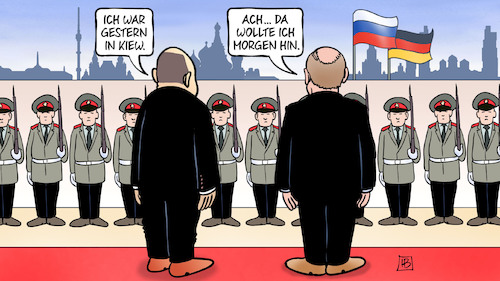 Scholz bei Putin