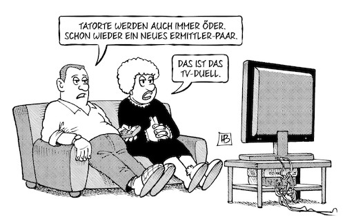Tatort vs. TV-Duell