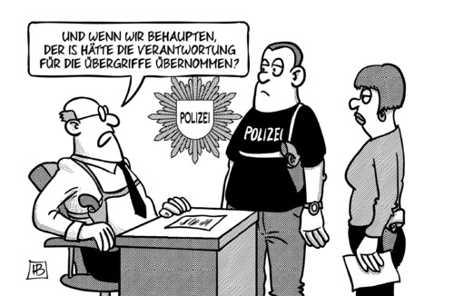 Übergriffe und Polizei