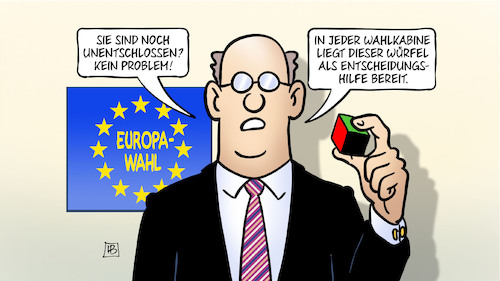 Unentschlossen bei Europawahl