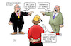 Cartoon: Aschaffenburg-Schuld (small) by Harm Bengen tagged aschaffenburg,schuld,land,bund,täter,amok,morde,abschiebungen,michel,harm,bengen,cartoon,karikatur