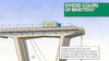 Cartoon: Autobahnbetreiber Genua (small) by Harm Bengen tagged familie,benetton,autobahnbetreiber,autostrade,per,italia,genua,italien,brückenzusammenbruch,absturz,harm,bengen,cartoon,karikatur