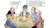 Cartoon: Bierabsatz (small) by Harm Bengen tagged bierabsatz,sinkt,söder,stammtisch,mehrarbeit,alkohol,bayern,harm,bengen,cartoon,karikatur