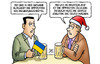Cartoon: Blockade Ukraine (small) by Harm Bengen tagged blockade,ukarine,opposition,regierung,regierungsviertel,grosse,koalition,harm,bengen,cartoon,karikatur