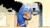Cartoon: Brand-Ursache (small) by Harm Bengen tagged notre,dame,kirche,paris,feuer,brand,quasimodo,glöckner,herdplatte,harm,bengen,cartoon,karikatur