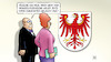 Cartoon: Brandenburgischer Adler (small) by Harm Bengen tagged brandenburgischer,adler,schlecht,gelaunt,wappen,landtagswahl,brandenburg,harm,bengen,cartoon,karikatur