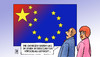 Cartoon: China-EU (small) by Harm Bengen tagged china,eu,europa,usa,italien,griechenland,krise,handel,hilfe,angebot,euro,eurokrise,eurozone,staat,staatsschulden,finanzen,finanzkrise,schulden,schuldenkrise,pleite,bankrott