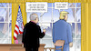 Cartoon: CO2-Reduzierung USA (small) by Harm Bengen tagged spitzenreiter co2 reduzierung usa trump klimaschutz klimaerwärmung schande oval office harm bengen cartoon karikatur