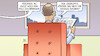 Cartoon: Drecksarbeit (small) by Harm Bengen tagged friedrich,merz,müll,rausbringen,drecksarbeit,charlotte,israelis,konflikt,kritik,krieg,iran,israel,zeitung,lesen,harm,bengen,cartoon,karikatur