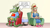 Cartoon: EU-China-Gespräche (small) by Harm Bengen tagged eu,europa,sessel,drache,china,gespräche,gipfel,zölle,wirtschaft,harm,bengen,cartoon,karikatur