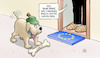 Cartoon: EU-Mautverfahren (small) by Harm Bengen tagged eu,pkw,mautverfahren,einstellung,hund,csu,dobrindt,knochen,harm,bengen,cartoon,karikatur