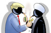 Cartoon: Feuer frei (small) by Harm Bengen tagged feuer,trump,iran,bomben,angriff,gefahr,nahost,bombs,attack,danger,middle,east,harm,bengen,cartoon,karikatur
