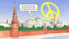 Cartoon: Frieden als Kriegserklärung (small) by Harm Bengen tagged unverschämtheit,kriegserklärung,kreml,peace,symbol,frieden,putin,russland,ukraine,krieg,einmarsch,angriff,harm,bengen,cartoon,karikatur