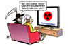 Cartoon: Fukushima (small) by Harm Bengen tagged fukushima,japan,erdbeben,tsunami,atomkraft,kernkraft,akw,kernschmelze,gau,supergau,tschernobyl,verseuchung,radioaktiv,radioaktivität,deutschland,bundesregierung,röttgen,sicherheit,umweltminister,tv,laufzeitverlängerung