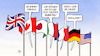 Cartoon: G7-Biarritz (small) by Harm Bengen tagged g7,gipfel,biarritz,donald,trump,gb,uk,canada,kanada,japan,italien,frankreich,deutschland,usa,kaufen,grönland,russland,harm,bengen,cartoon,karikatur