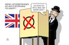 Cartoon: GB und Europawahl (small) by Harm Bengen tagged grossbritannien,europawahl,brexit,30,juni,verschieben,verlängerung,europa,gb,uk,ankreuzen,no,harm,bengen,cartoon,karikatur