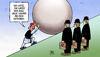 Cartoon: Griechen-Ball (small) by Harm Bengen tagged ball,sisyphus,griechen,eurozone,ablehnen,ezb,iwf,troika,eu,euro,europa,griechenland,wahl,harm,bengen,cartoon,karikatur