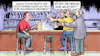 Cartoon: Heilige Rentenkuh (small) by Harm Bengen tagged beamte,selbstständige,rentenkasse,heilige,kuh,lästerung,kneipe,rentenreform,bärbel,bas,vorschlag,harm,bengen,cartoon,karikatur