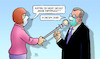 Cartoon: Impfpflicht-Zeitpunkt (small) by Harm Bengen tagged impfpflicht,interview,corona,harm,bengen,cartoon,karikatur
