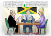 Cartoon: Jamaika-Knackpunkte (small) by Harm Bengen tagged kohleausstieg,familiennachzug,obergrenze,hut,cdu,csu,fdp,grüne,sondierungen,jamaika,koalition,harm,bengen,cartoon,karikatur