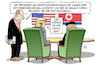 Cartoon: Kims Rat (small) by Harm Bengen tagged president,repräsentantenhaus,notstandserklärung,anwalt,cohen,ausschuss,kim,jong,un,trump,treffen,nordkorea,usa,vietnam,harm,bengen,cartoon,karikatur