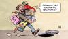 Cartoon: Konjunkturpessimismus (small) by Harm Bengen tagged konjunkturpessimismus,konjunktur,wirtschaft,aufschwung,rezession,krise,konsum,konsumklima,konsumklimaindex,kaufen,kaufrausch,absturz,arbeitslosigkeit