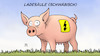 Cartoon: Ladesäule (small) by Harm Bengen tagged schwein,sau,steckdose,schwaben,schwäbisch,emobilität,elektroauto,strom,ladesäule,ladestation,harm,bengen,cartoon,karikatur