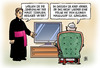 Cartoon: Maulwurf (small) by Harm Bengen tagged maulwurf,papst,vatikan,bank,sendung,maus,tv,geheimnis,verrat,skandal,gänswein