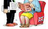 Cartoon: Mays kalter Krieg (small) by Harm Bengen tagged may,theresa,kalter,krieg,prime,minister,cold,war,uk,gb,russland,giftanschlag,salisbury,skripal,harm,bengen,cartoon,karikatur
