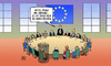 Cartoon: Merkel-Isolation (small) by Harm Bengen tagged merkel,isolation,gipfel,zaun,stacheldraht,käfig,visegrad,europa,eu,grenzen,abschrecken,immigration,flucht,flüchtlinge,asyl,abschreckung,horror,harm,bengen,cartoon,karikatur
