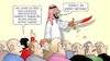 Cartoon: Saudis morden Migranten (small) by Harm Bengen tagged saudis,saudi,arabien,saudische,grenzschützer,migranten,mord,neymar,blut,ablenkung,flüchtlinge,äthiopien,harm,bengen,cartoon,karikatur