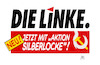 Cartoon: Silberlocke (small) by Harm Bengen tagged neu,aktion,silberlocke,linke,parteitag,gysi,rettung,logo,harm,bengen,cartoon,karikatur