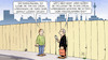 Cartoon: Sozialwohnungen (small) by Harm Bengen tagged sozialwohnungen,wohnungsbau,bauen,berlin,bauzaun,harm,bengen,cartoon,karikatur
