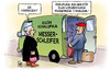 Cartoon: Stichwahl (small) by Harm Bengen tagged stichwahl,frankreich,praesidentschaftswahl,wahl,sarkozy,hollande,messer,schleifer,urlaub,beruf