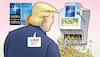 Cartoon: Trump liebt NATO (small) by Harm Bengen tagged glücksspielautomat,spielautomat,love,trump,fünf,prozent,nato,gipfel,rüstung,verteidigungsausgaben,harm,bengen,cartoon,karikatur