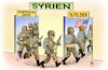 Cartoon: USA und Ölfelder (small) by Harm Bengen tagged syrien,nordsyrische,grenze,ölfelder,usa,rückzug,soldaten,türkei,krieg,kurden,harm,bengen,cartoon,karikatur