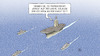 Cartoon: USS Carl Vinson (small) by Harm Bengen tagged uss,carl,vinson,flugzeugträger,usa,korea,karte,kim,marine,navigation,meer,harm,bengen,cartoon,karikatur