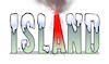 Cartoon: Vulkanausbruch Island (small) by Harm Bengen tagged vulkanausbruch,island,vulkan,ausbruch,schnee,eis,rauch,glut,harm,bengen,cartoon,karikatur