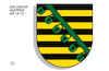 Cartoon: Wappen Sachsen (small) by Harm Bengen tagged sachsen,wappen,lockdown,schloss,corona,harm,bengen,cartoon,karikatur