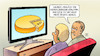 Cartoon: Wilders raus (small) by Harm Bengen tagged wilders,pvv,rechtsextrem,niederländische,koalition,niederlande,holland,regierung,käse,tv,harm,bengen,cartoon,karikatur
