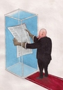Cartoon: gazete (small) by caferli tagged politic