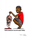 Cartoon: Ewwww! (small) by esplesst tagged zombie,funny