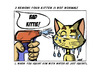 Cartoon: Reasons your kitten isnt normal (small) by esplesst tagged cats,funny,pets