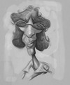 Cartoon: Joey Ramone (small) by jonesmac2006 tagged joey,ramone,caricature