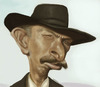 Cartoon: Van Cleef (small) by jonesmac2006 tagged caricature,van,cleef,western,spagetti