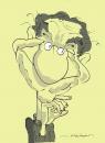 Cartoon: abidin dino karikatur portre (small) by muharrem akten tagged abidin,dino,karikatur,portre,unlu,ressam,muharrem,akten