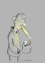 Cartoon: sigara oldurur (small) by muharrem akten tagged sigara,karikatur,humor,cartoon,muharrem,akten