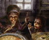 Cartoon: yummie soup (small) by nootoon tagged soup,witch,grandma,cooking,illustration,digital,nootoon,germany