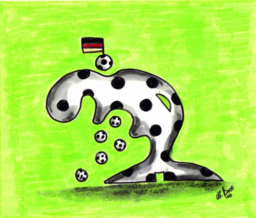 Cartoon: Bälle (medium) by ninaboosart tagged fußball